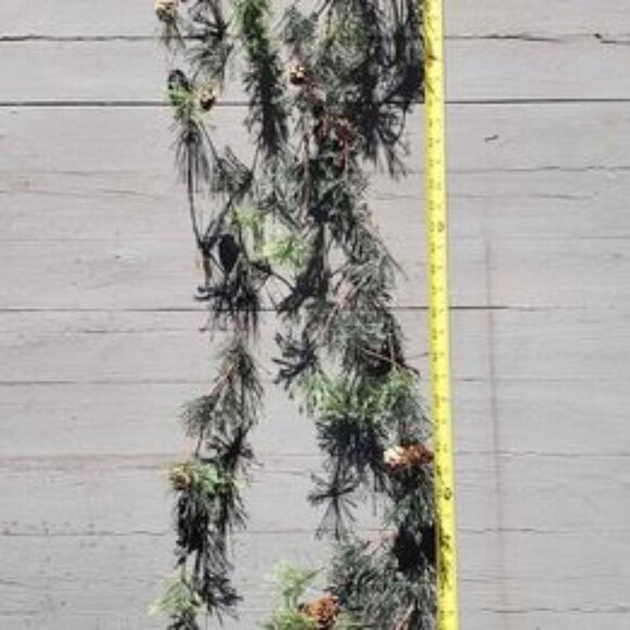 Pine Garland Realistic Artificial Home Holiday Decorating Wired Pine Con… - Picture 3 of 3